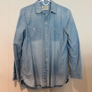 Madewell Classic Blue Denim Shirt
